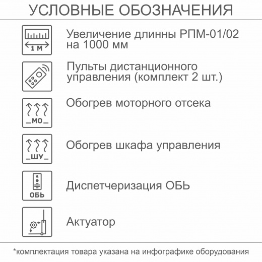 Наклонный подъемник для инвалидов по ГОСТ РПМ-02, с обогревом шкафа управления, с диспетчеризацией ОБЬ, c актуатором